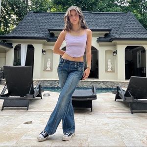 Lilac Coset Silhouette Tank